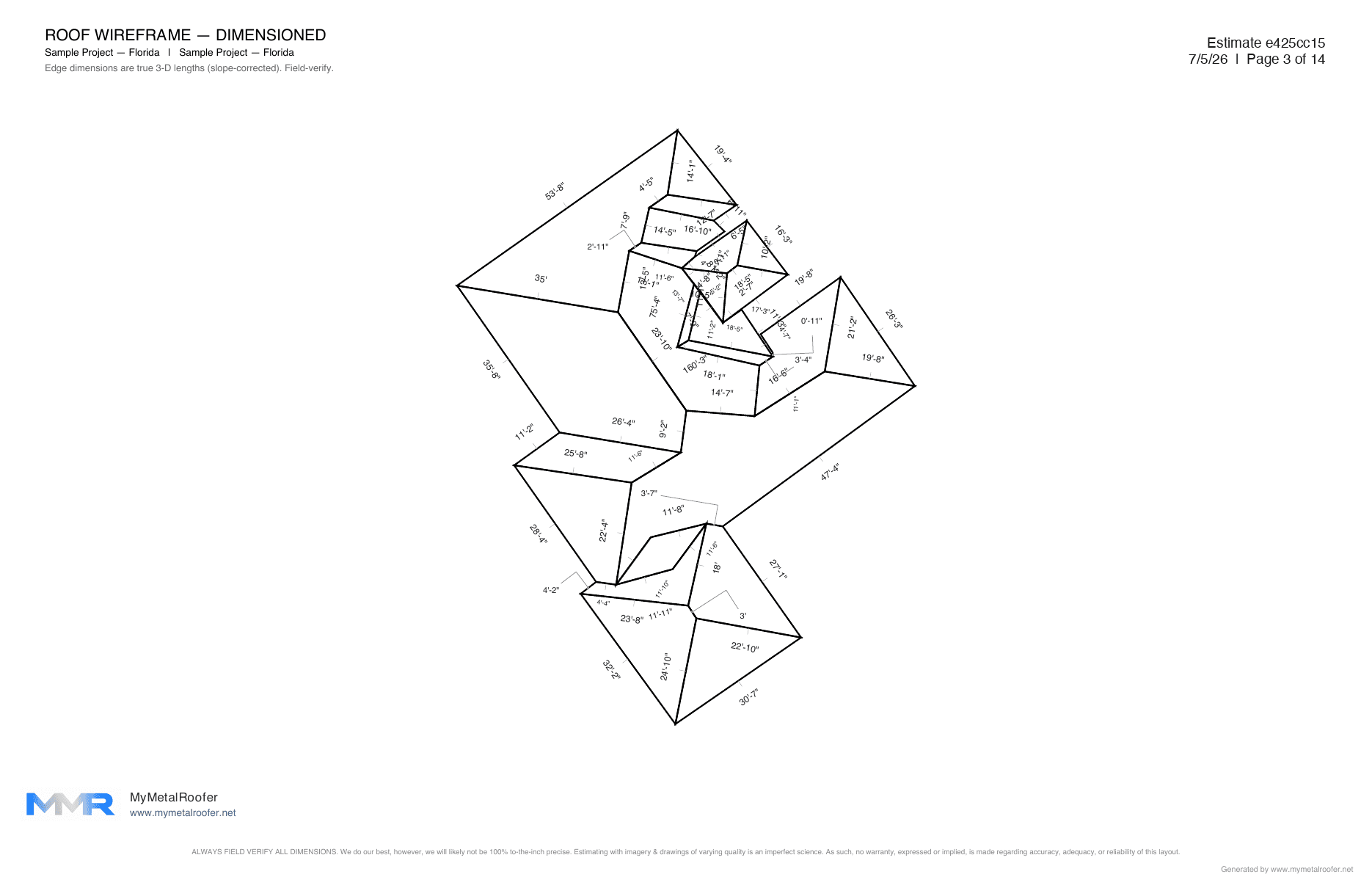 Sample shop drawing page 3